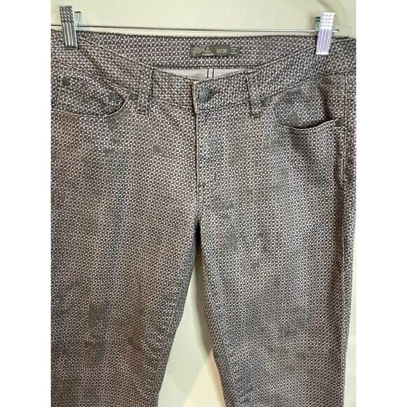 PrAna Women's Organic Cotton Blend Patterned Pants Size 10/30 - Picture 6 of 16